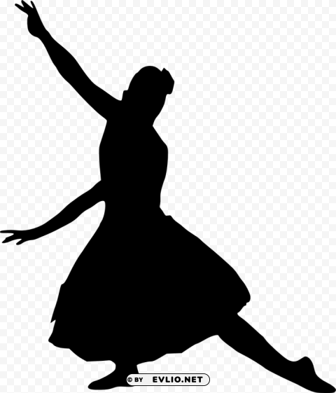 ballerina silhouette Transparent PNG images pack