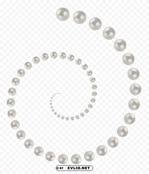 pearl string PNG with clear transparency