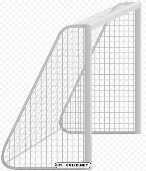 goalpost PNG with transparent backdrop