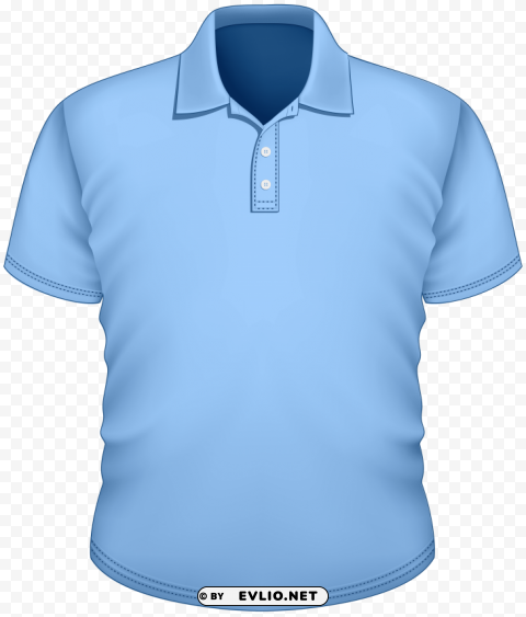 male blue shirt Isolated Character in Transparent Background PNG