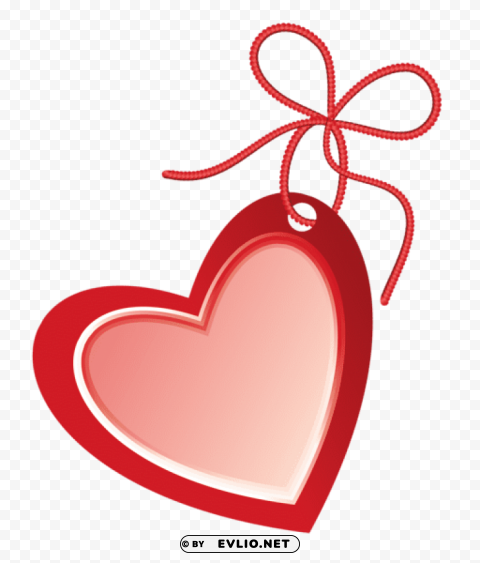 valentine heart labelpicture Isolated Design Element in HighQuality Transparent PNG