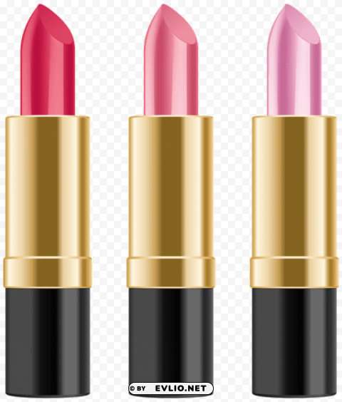 Lipstick Set Transparent Design PNG