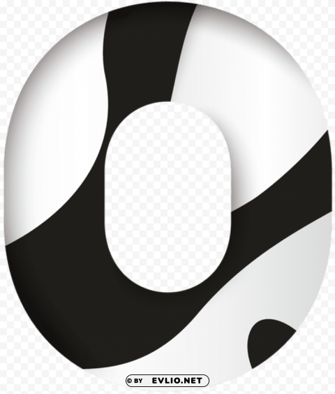 Number Zero Black White Transparent PNG Images Extensive Gallery