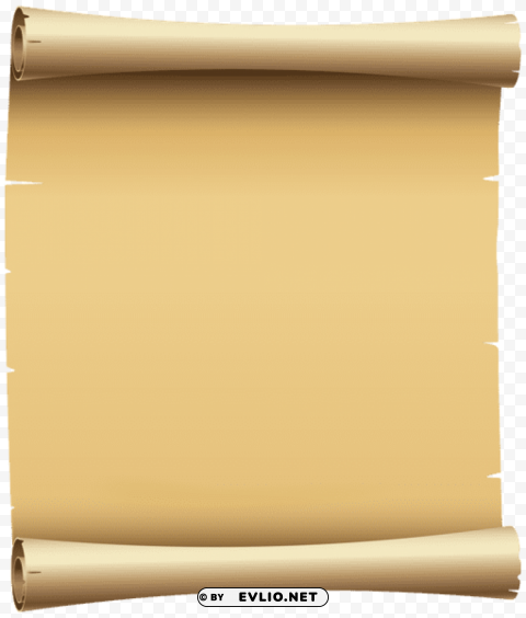 scroll Transparent Background Isolated PNG Figure