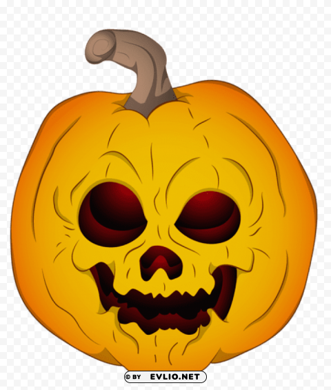 halloween evil pumpkin PNG photo with transparency