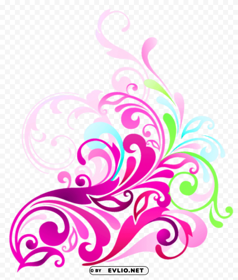 modern transparent decoration PNG Image with Isolated Graphic
