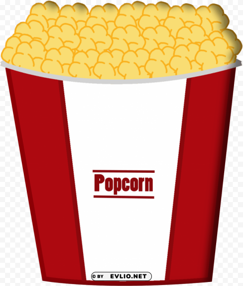 popcorn PNG files with no backdrop pack