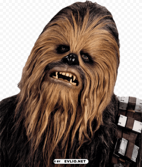 star wars chewbacca Transparent Background PNG Isolated Illustration