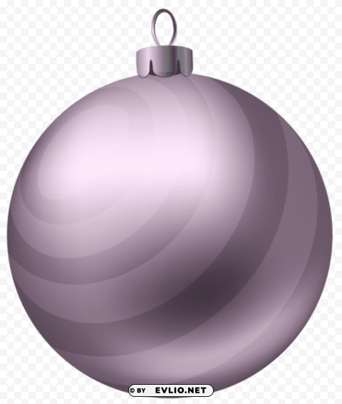 christmas ball soft purple Clear background PNG images diverse assortment