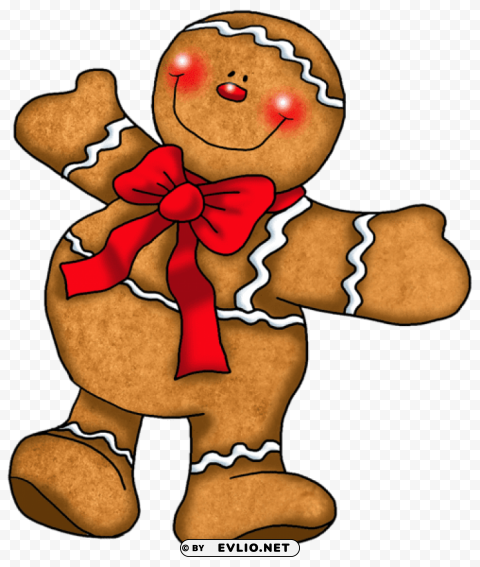 gingerbread man ornament Clear PNG pictures assortment