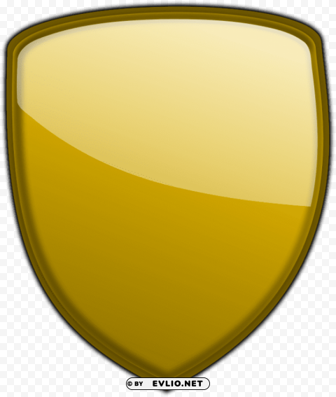 gold shield PNG for blog use