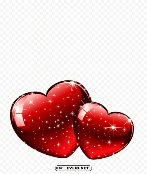 valentine shining heartspicture Transparent Background Isolated PNG Figure