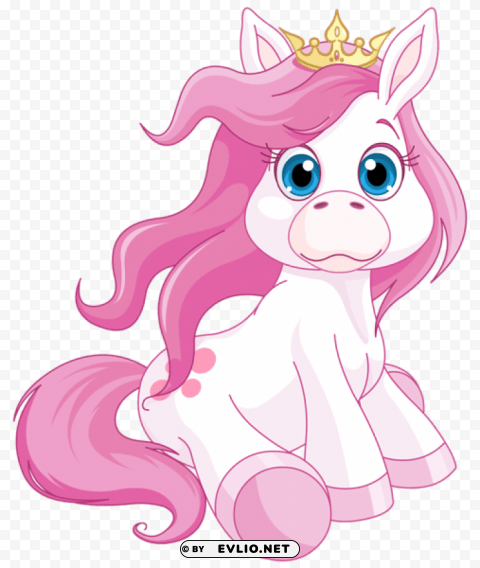 pink little pony Alpha channel PNGs clipart png photo - 895be57b