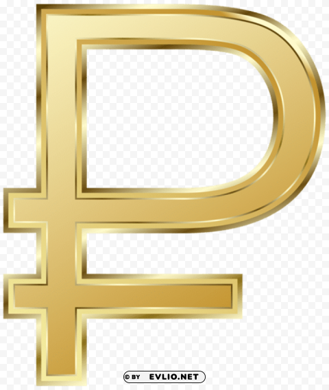 russian ruble symbol High-quality transparent PNG images