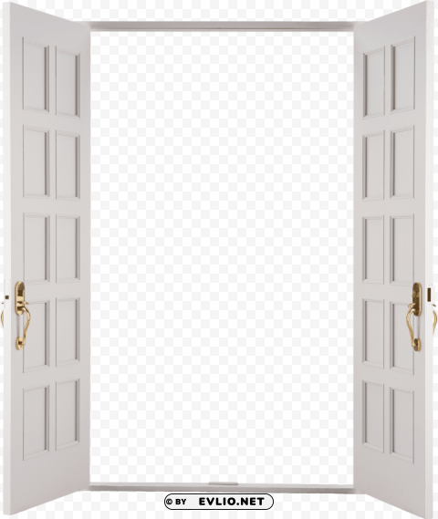 door Isolated Design Element in HighQuality PNG