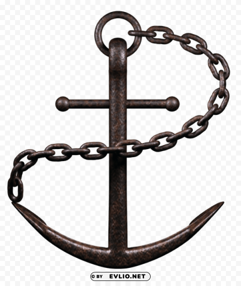 anchor PNG with clear background set