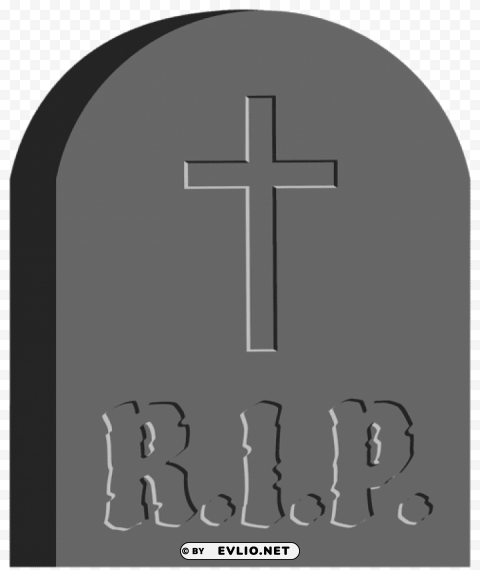 halloween rip tombstone Isolated Illustration in HighQuality Transparent PNG