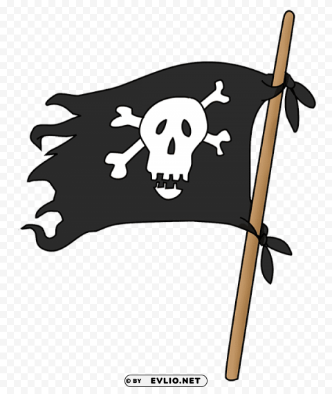 pirate flag PNG images with transparent elements pack