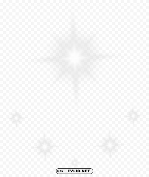 shining stars effect transparent PNG images with no background essential