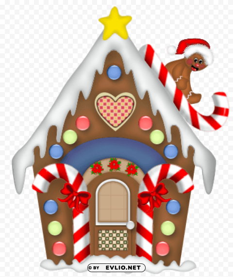 christmas gingerbread house PNG transparent photos vast collection