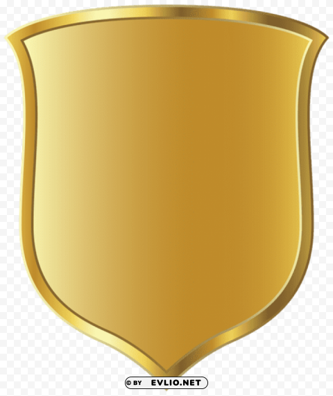golden badge template PNG transparency