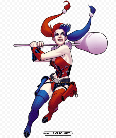 harley quinn PNG files with no background free