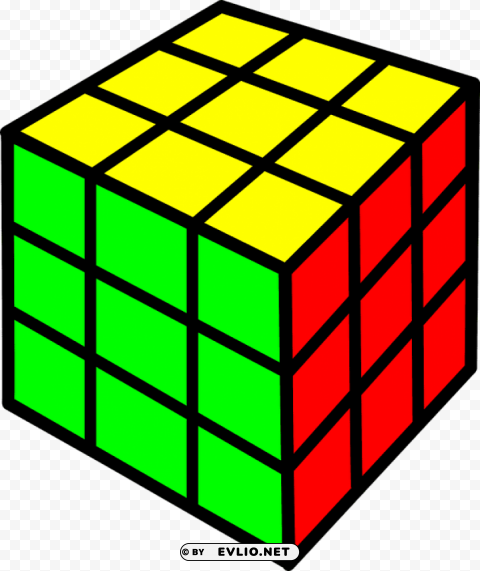 rubik's cube PNG graphics with alpha transparency broad collection