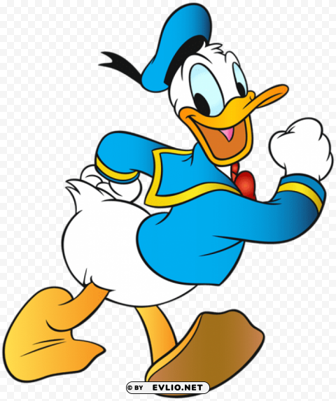 donald duck free Isolated Artwork on Clear Transparent PNG