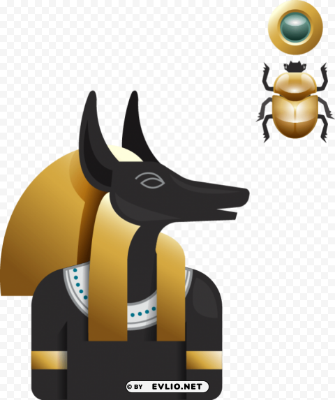 pharaoh PNG Illustration Isolated on Transparent Backdrop