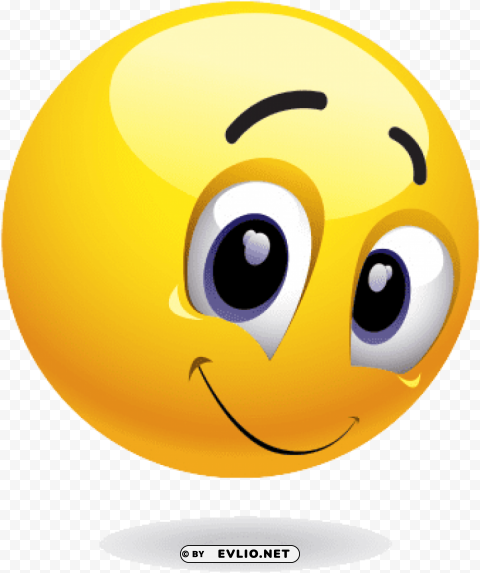 winky face emoji sticker Isolated Item in Transparent PNG Format