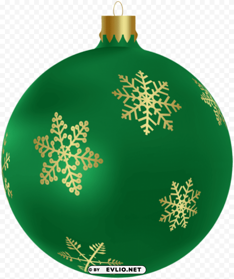 xmas ball green PNG transparency images