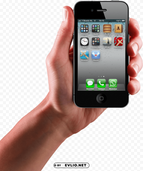 mobile phone with touch Isolated Graphic on HighQuality Transparent PNG