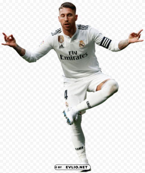 sergio ramos PNG photo without watermark
