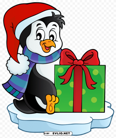 christmas penguin transparent PNG pictures with no backdrop needed
