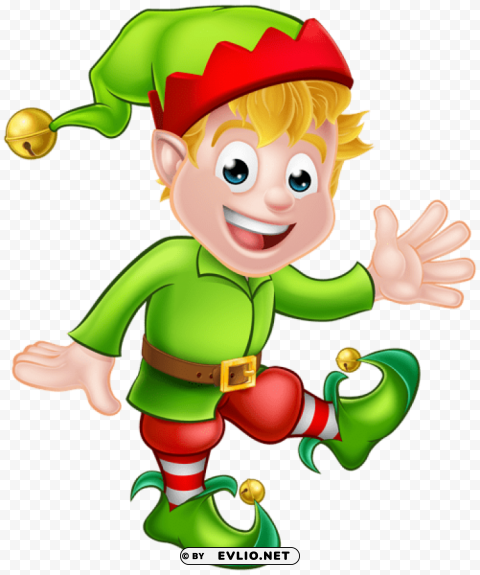 elf PNG with Isolated Transparency