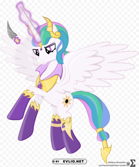 my little pony princess celestia evil PNG transparent elements compilation