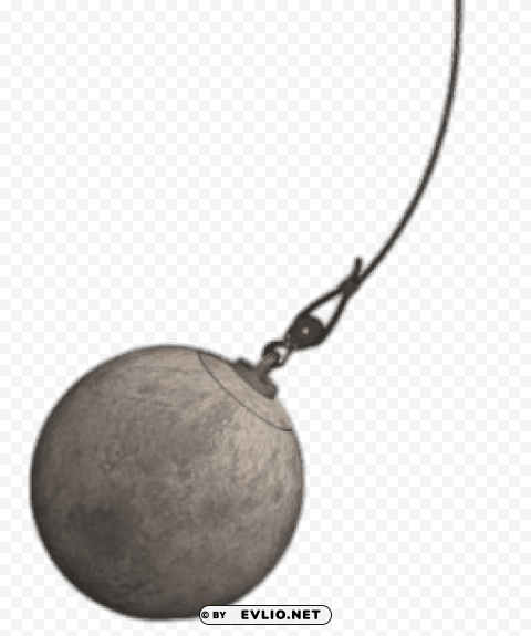 swinging wrecking ball Clear PNG graphics