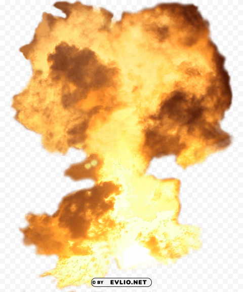 big explosion with fire and smoke High-resolution PNG images with transparent background