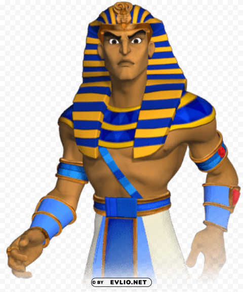 Exodus Pharaoh Isolated Graphic Element In HighResolution PNG