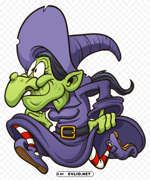 green witch picture Alpha channel transparent PNG