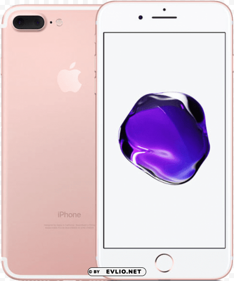 iphone 7 plus 256gb rose gold mobile phone PNG image with no background