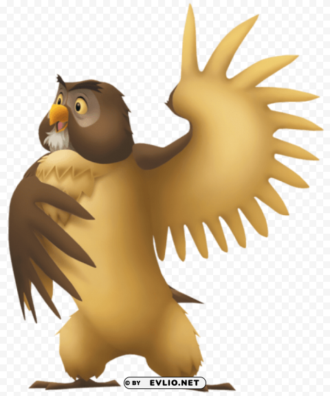 owl cartoon transparent Isolated Design Element in HighQuality PNG clipart png photo - 0a8f3ac3