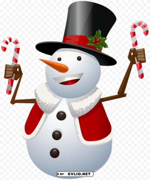 snowman Clear Background Isolated PNG Icon