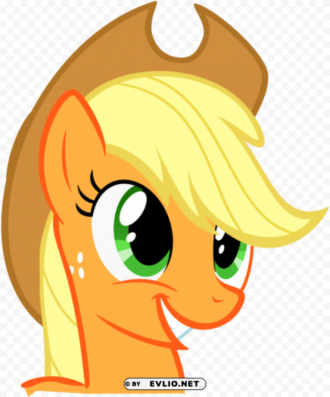 applejack smile PNG clear images PNG transparent with Clear Background ID 1591f260