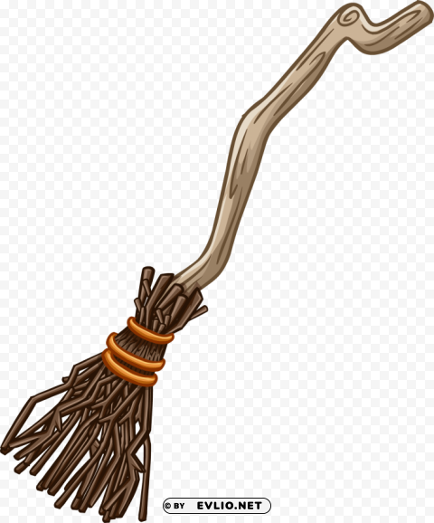 broom Transparent Background PNG Isolated Art