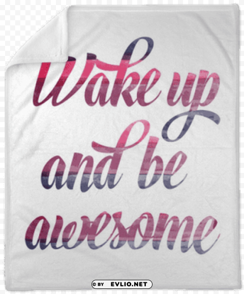 cafepress wake up and be awesome iphone 7 plus tough Transparent PNG vectors