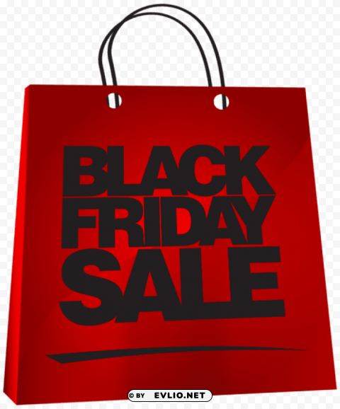 red bag black friday sale Free PNG images with transparency collection