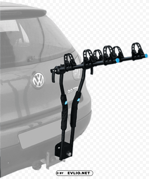 3 Bike Carrier HighResolution PNG Isolated Artwork