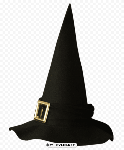 black witch hat transparent picture PNG images with clear alpha channel