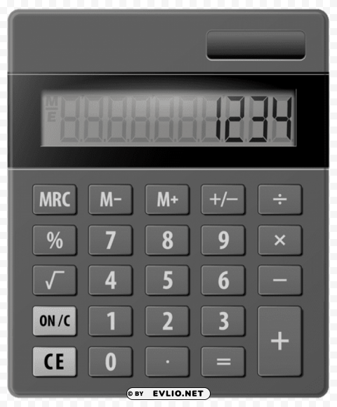 calculator PNG files with clear backdrop assortment